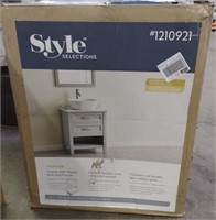 Style Selections 24" vanity w/top