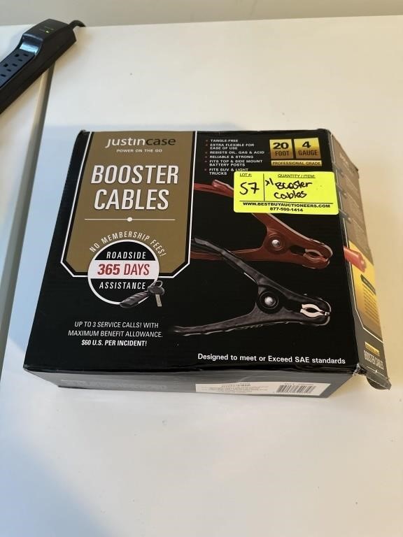 BOOSTER CABLES