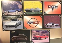 7 1991 Corvette Trading Cards