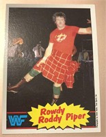 1985 Topps WWF RODDY PIPER Card