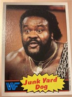 1985 Topps WWE Card #4 Junk Yard Dog