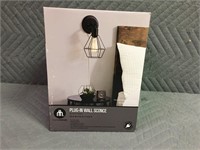 Plug In Wall Sconce