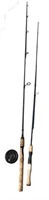 LQuantum Fishing Poles/Rods with Reels - L