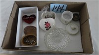 Trinket Box / Jewelry Pieces Lot