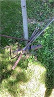 Steel stakes, & rods