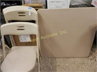 Cosco card table w/ 4 chairs