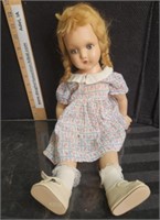 Vintage Composition Doll, Peggy Sue