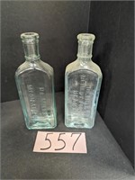 Pair of Apothecary Bottles