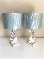 Style Craft  NWT - Blue Bird Lamps