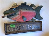 Smoked Salmon wall hanger