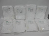 8 NIP Kimberly Clark Large Protective Lab Coats