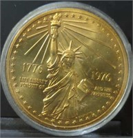 Statue of Liberty challenge coin