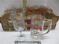 Assorted St. Croix Meadows glasses