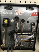 (2x Bid) New Ace Ratcheting Wrench Set