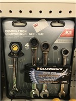 New Ace Ratcheting Wrench Set