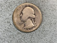 1937D Washington quarter