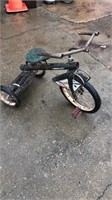 Antique Tricycle Outside Riding Toy