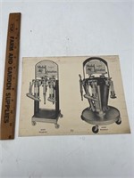 Vintage advertising Mobil lubrication, handy