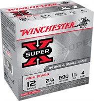 Winchester Ammo X124 Super X Game Load High Brass