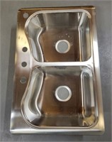 Kohler Double Basin Stainless Steel Kitchen Sink