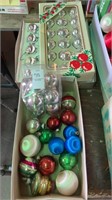 Christmas balls- some glass, some vintage