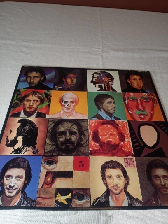 The Who Face Dances w/Poster VG/NM