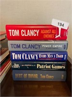 Tom Clancy Hardback Books