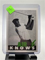 MICHAEL JORDAN AIR KNOWS II GOLF CARD