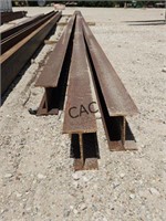 Lot of 3 - 6"X40' I-Beam