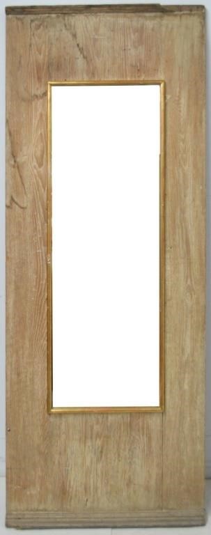 LARGE HOUSE HEYDENRYK WORMY CHESTNUT PANEL MIRROR