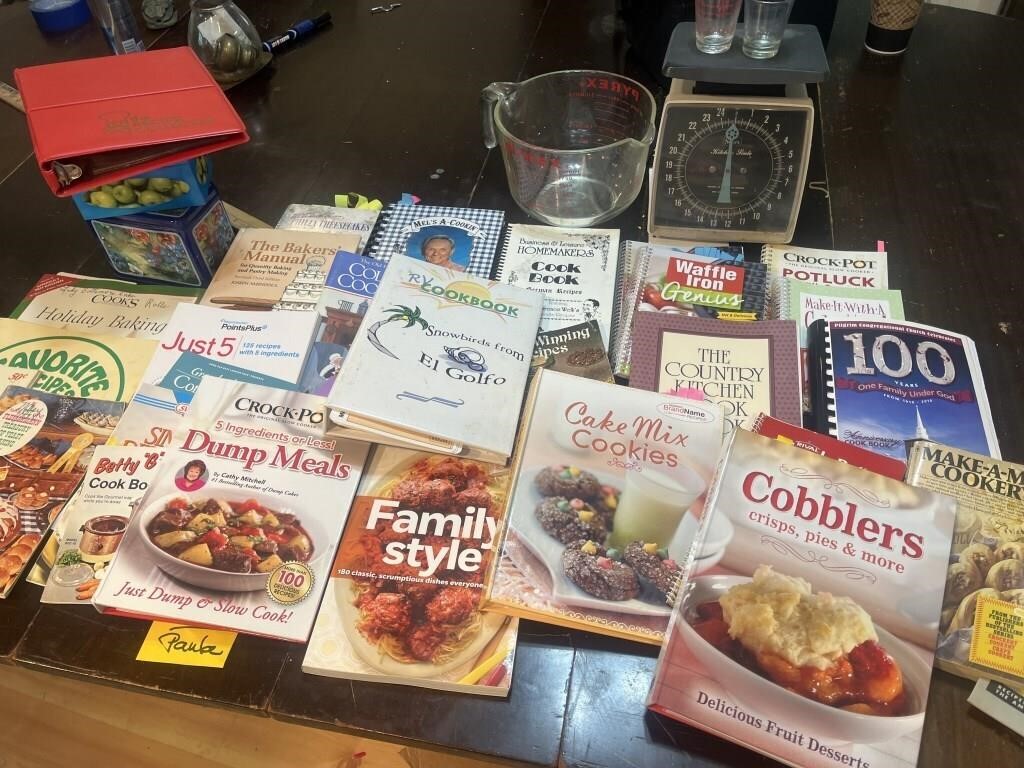 Cookbooks and Measuring Cups