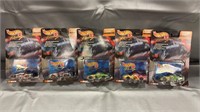 Hot wheels NASCAR trading Paints cars on cards