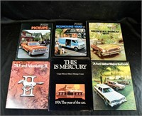 1974 FORD CAR & TRUCK BROCHURES