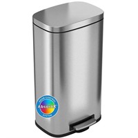 iTouchless SoftStep 8 Gallon Step Pedal Trash Can