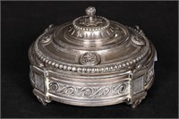Henri Gauthiert (French -1920) 950 Silver Inkwell