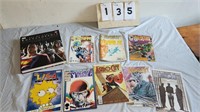 Comic Book Lot with DC Comic Encyclopedia