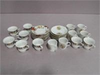 Two Demitasse Cup and Saucer Sets