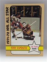 1972-73 Topps Hockey Tony Esposito Card121