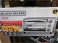 Black + decker 4 slice Toaster oven