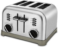 Cuisinart CPT-180 Metal Classic 4-Slice Toaster,