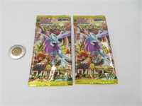 2 pack neufs de cartes Pokémon Japonaise