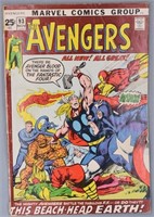 The Avengers MARVEL Comics #93 This Beach-Head