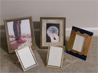 5PC ASSORTED PICTURE FRAMES