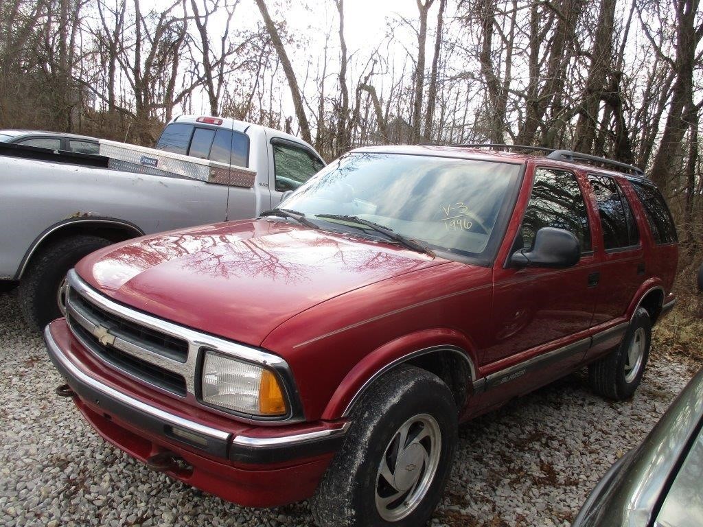1996 Chevrolet Blazer Ls Graber Auctions