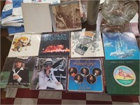 10 old classic rock 33rpm records Chicago