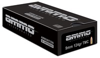 Ammo Inc Signature 9mm Luger Handgun Ammo - 124 Gr