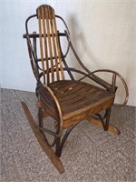 Bentwood hand crafted child’s rocker