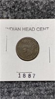 Indian Head Penny 1887