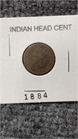 Indian Head Penny 1884