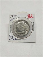1936 Long Island commemorative half dollar UNC